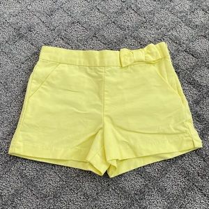 EUC Janie and Jack Bright Yellow Shorts